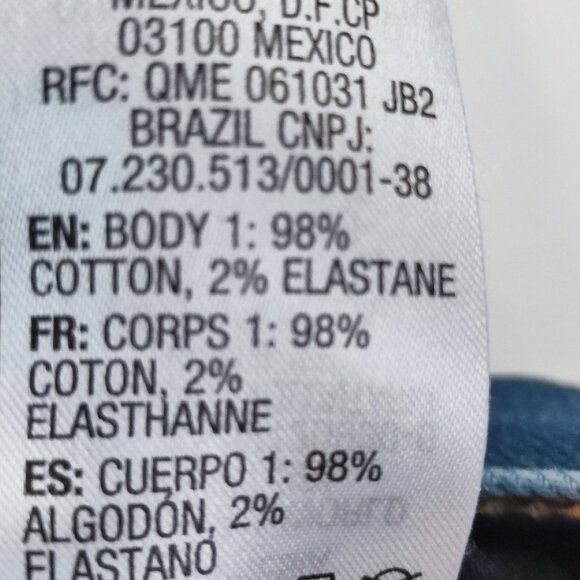 DC Worker Straight jeans dark washed blue men's size 34 - Picture 9 of 16